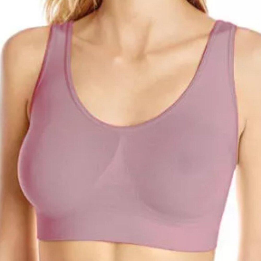 The Original Ahh by Rhonda Shear - Women's Seamless Leisure Bra - ORCHID